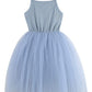 Btgixsf Baby Girls Tutu Dress Toddler Sleeveless Dresses Infant Tulle Sundress 580 Blue 5T