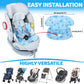 Orzbow Gel Car Seat Cooler Pad For Babies, Car Seat Cooling Pad With Waterproof Liner For Potty Training, Toddler Stroller Cooli