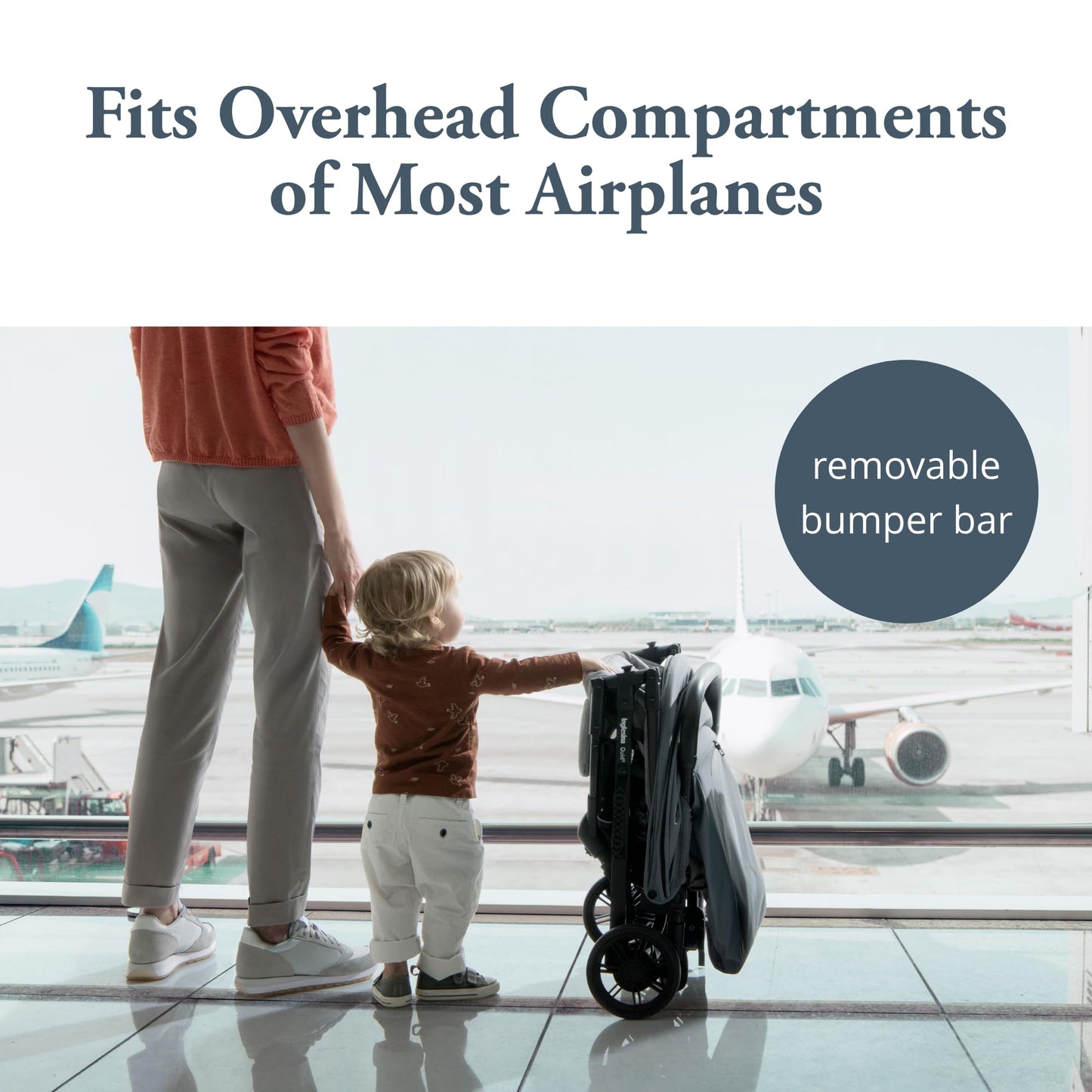 Inglesina Quid Stroller - Elephant Gray - Ultra Compact Lightweight Travel Stroller, Babies And Toddlers, Airplane Overhead, Fol