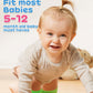 Bosoner Baby Crawling Anti-Slip Knee Pads,Unisex Baby Toddlers Kneepads 5 Pairs