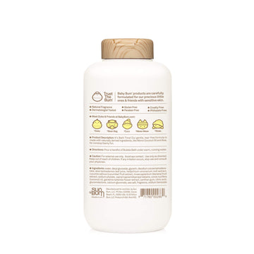 Baby Bum Bubble Bath | Tear Free Foaming Bubble Bath For Sensitive Skin With White Ginger| Natural Fragrance | Gluten Free And V