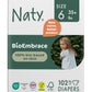 Naty BioEmbrace Baby Diapers Size 6 (35+ lbs) | 100% Biobased on Skin | Plant-Based Softness | Dermatologically Tested, Super Ab
