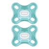 Mam Comfort Baby Pacifier, 100% Lightweight Silicone, Sterilizer Case, Unisex, 0-3 Months (Pack Of 2)