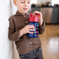 Simple Modern Kids Water Bottle Plastic Bpa-Free Tritan Cup With Leak Proof Straw Lid | Reusable And Durable For Toddlers, Boys,