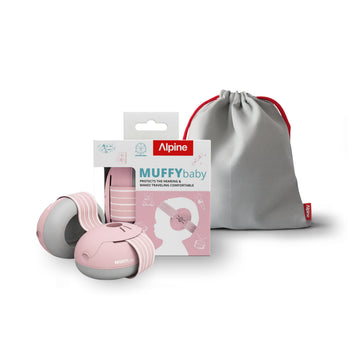 Alpine Muffy Baby Ear Protection for Babies and Toddlers up to 36 Months - CE & ANSI Certified - Noise Reduction Earmuffs - Comf