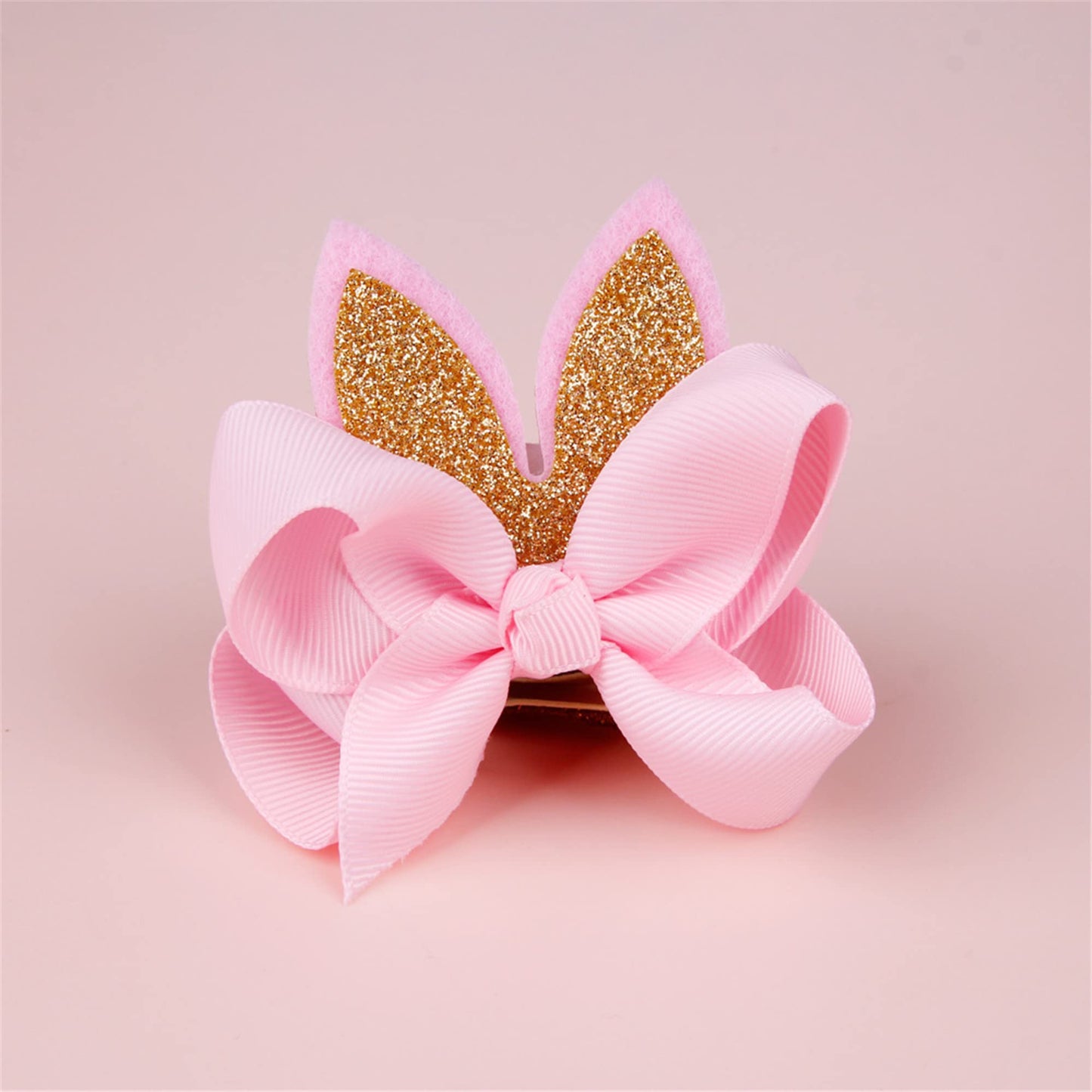 Ddnfo Easter Bunny Headband Bunny Ears Easter Headbands Baby Girls Flower Crown Spring Bunny Headbands Hair Accessories(F80) (B)