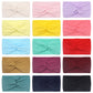 Bbgifts 15Pcs Baby Nylon Headbands 5 Inches Handmade Cross Elastic Headbands For Baby Girls Newborn Infant Toddlers Kids