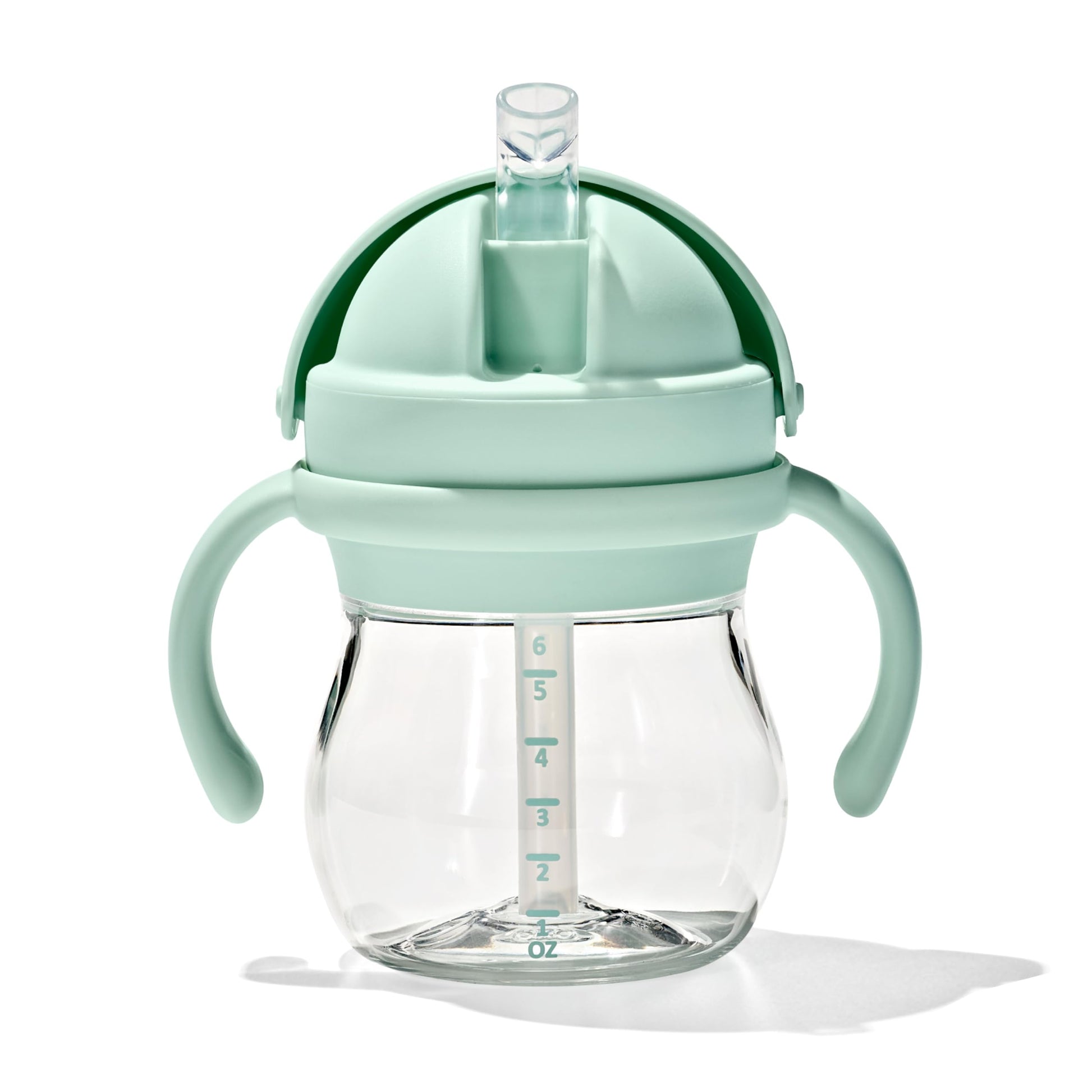 Oxo Tot Transitions Straw Cup With Removable Handles - 6 Oz. - Opal