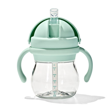 Oxo Tot Transitions Straw Cup With Removable Handles - 6 Oz. - Opal