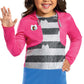 Dreamworks Gabby'S Dollhouse, Official Gabby Kids Costume And Cat Ears Headband, Toddler Size Medium (3T-4T)