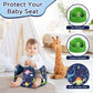 Dayeeball Seat Cover Compatible With Bumbo Seat, Soft And Breathable Baby Floor Seat Cover For Baby Boy & Girl (Cover Only), Din
