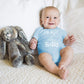 Acute Baby Romper - Funny Baby Essentials Bodysuit - Newborn Boy Clothes Cute Baby Girl Romper (12 Months, Light Blue)