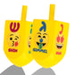 Izzy 'N' Dizzy Hanukkah Dreidels - Emoji Printed Wood Dreidel - 2 Pack Large - Chanukah Spinning Draidel Game