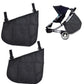 ALASKA 2 Pack Baby Stroller Side Sling Bag, Black