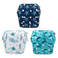 Babygoal Baby & Toddler Boy And Girl Swim Diapers, Reusable Adjustable Washable One Size Fits 6M-3T Gifts And Swimming Lessons 3