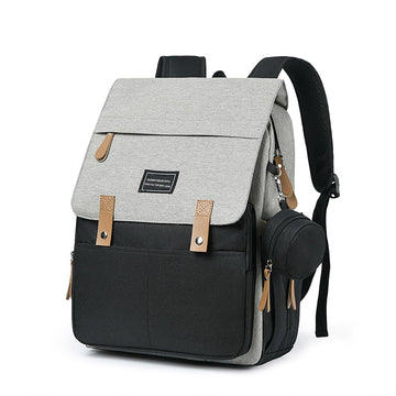 House Of Quirk Baby Diaper Bag Maternity Backpack Durable Baby Nappy Casual Shoulder Bags With Pacifier Case Travel Hiking Outdo