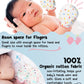 Rative Newborn Baby Cotton Gloves Sleep Sleeping No Scratch Mitten Mittens Mitts Set For 0-3 0-6 Months Boy Boys Girl Girls (9 P