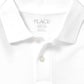 The Childrens Place Baby Boys and Toddler Boys Long Sleeve Pique Polo, White, 6-9 MONTHS