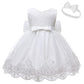 Nssmwttc Princess Girls Ball Gown Dress Child Birthday Party Christmas New Year Dresses Toddler Christmas (White,90)