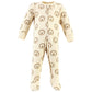 Hudson Baby Unisex Baby Cotton Sleep And Play, Brave Lion, 6-9 Months