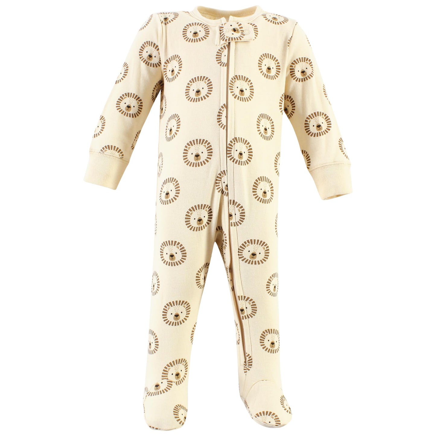 Hudson Baby Unisex Baby Cotton Sleep And Play, Brave Lion, 6-9 Months