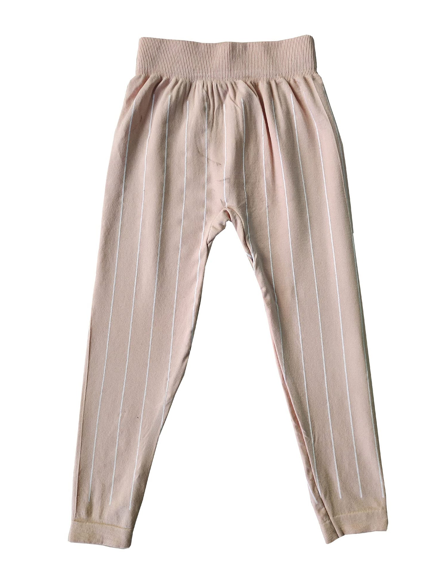 LOVO Girls Lycra Leggings (SLEX0570, Beige, 78 Years)