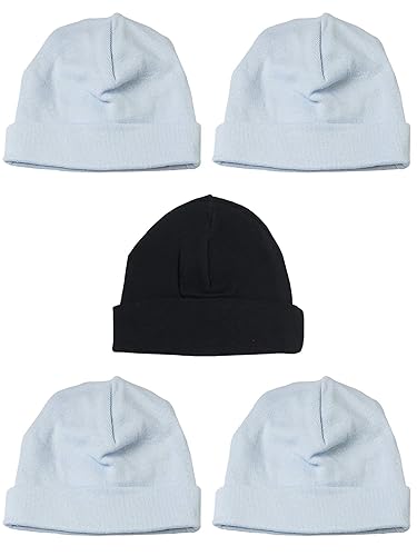 Boys Baby Caps (Pack Of 5)