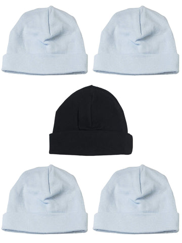 Boys Baby Caps (Pack Of 5)
