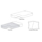 American Baby Company 100% Natural Cotton Jersey Knit Toddler Sheet Set, Cream, Soft Breathable