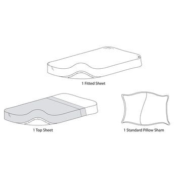 American Baby Company 100% Natural Cotton Jersey Knit Toddler Sheet Set, Cream, Soft Breathable