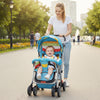 R for Rabbit Lollipop Lite Baby Stroller for 0 to 3 Years with 5 Point Safety Harness | Reversible Handlebar | Cushioned Seat wi