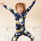 Babee Reshinee Bamboo Viscose Toddler Pajamas Boys Girls Kids Baby 2Pcs Long-Sleeve Pyjamas Set 12-18 Months Astronaut Snug Fit