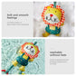 TUMAMA Baby Toys for 0, 3, 6, 9, 12 Months, Handbells Baby Rattles, Soft Plush Early Development Stroller Car Toys for Infant, N