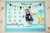 New Comers Milestone Baby Blanket For All Season, Multiuse Cotton Blanket With Props (Wooden Rings) For Winter/Ac Room/Summer Bl