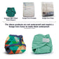 Kanga Care Rumparooz Double Leg Gusset Reusable Cloth Diaper Cover Newborn Aplix Clyde 4-15lbs