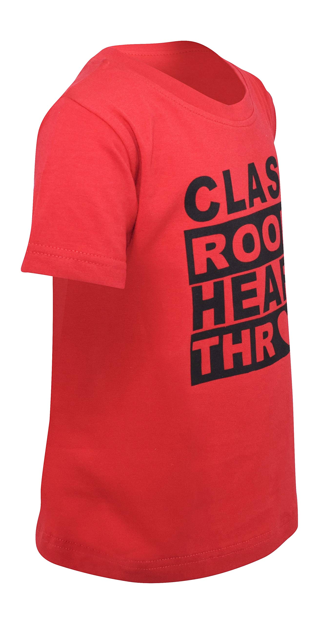 Unique Baby Boys Valentine'S Day Classroom Heartthrob T-Shirt (3T) Red