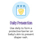 Desitin Daily Defense Baby Diaper Rash Cream With 13% Zinc Oxide Barrier Cream To Treat, Relieve & Prevent Diaper Rash, Hypoalle