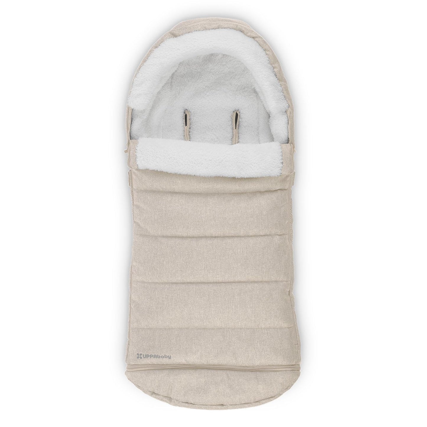 Uppababy Cozyganoosh Footmuff/Easily Attaches To Uppababy Strollers + Rumbleseat/Ultra-Plush, Weather-Proof/Declan (Oat M  Lange