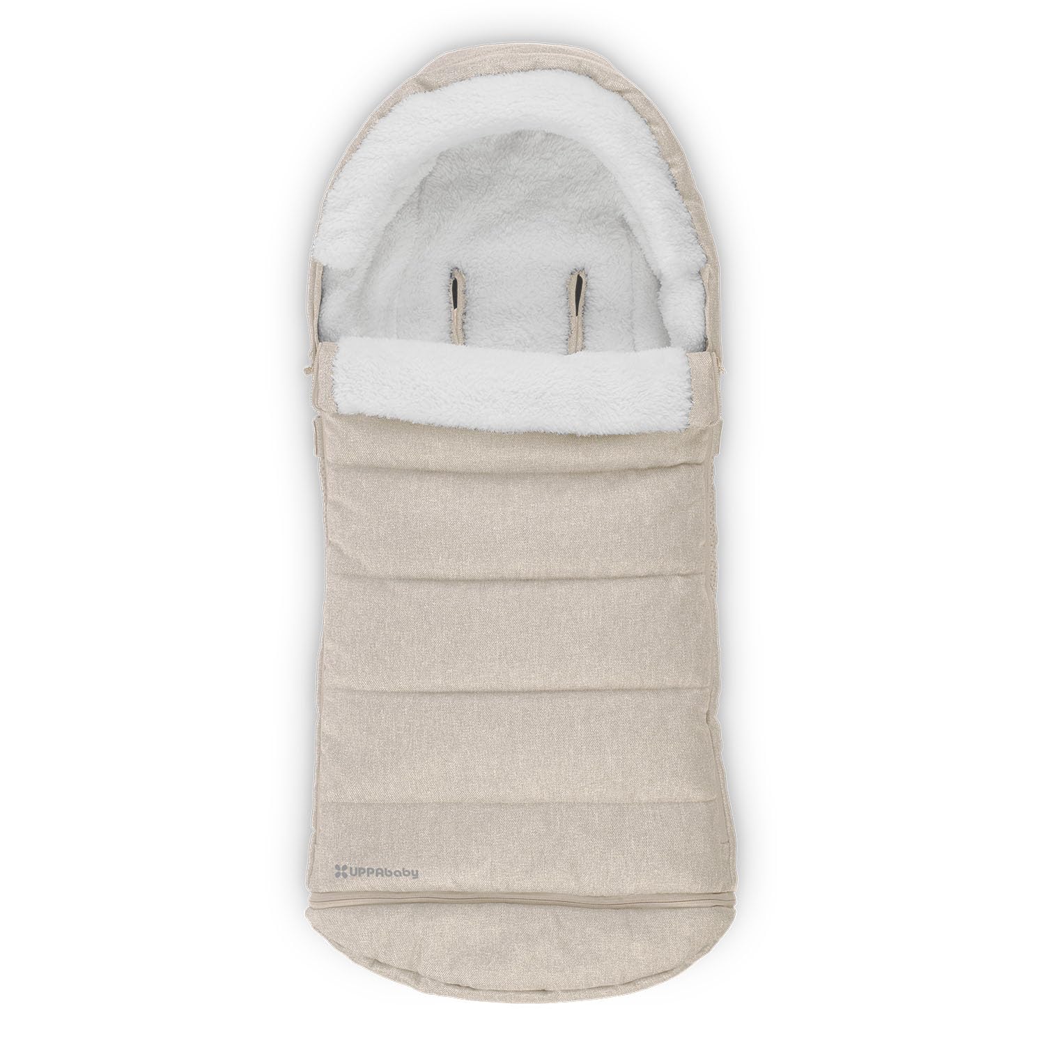 Uppababy Cozyganoosh Footmuff/Easily Attaches To Uppababy Strollers + Rumbleseat/Ultra-Plush, Weather-Proof/Declan (Oat M  Lange
