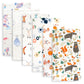 TEDDYIFY Muslin Burp Cloths for Baby Girl 6 Pack Large 20x10 100% Cotton Burp Rags Absorbent and Soft 6 Layers Muslin Cloth 