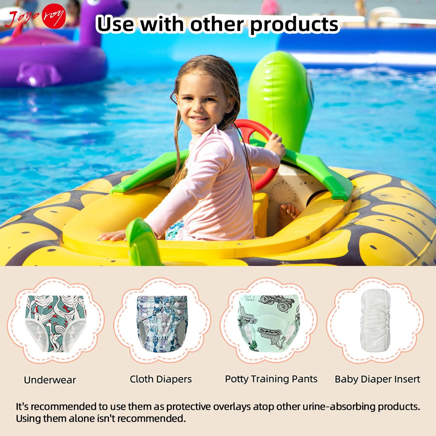 Joyo Roy Diaper Covers For Girls Rubber Pants For Toddlers Cloth Plastic Training Pants For Toddlers Rubber Underwear For Toddle