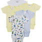 Bambini Short Sleeve One Piece 5 Pack