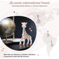 Sophie la girafe | Gift Set Includes Gift Bag, Card, Sophie la girafe & Teething Ring | Made from Natural Rubber | Designed for