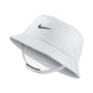 Nike Dry Infant/Toddler Girls' Bucket Hat (White (001) / Black/White, 12-24 Months)
