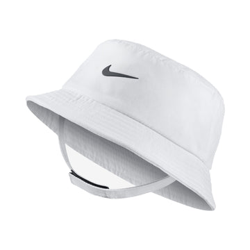Nike Dry Infant/Toddler Girls' Bucket Hat (White (001) / Black/White, 12-24 Months)