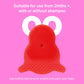Cradle Cap Brush For Babies By Love Noobs, Baby Cradle Cap Treatment, Pack Of 2, Non-Toxic Toddler Cradle Cap Comb, With Suction