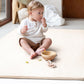 Padded Baby Play Mat - Thick Play Mat For Baby - Protective & Super Soft Non Toxic Vegan Leather Floor Mat For Baby Girls And Bo