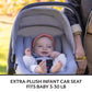 Evenflo Revolve180 Litemax Nxt Rotational Infant Car Seat With Sensorysoothe (Quartz)