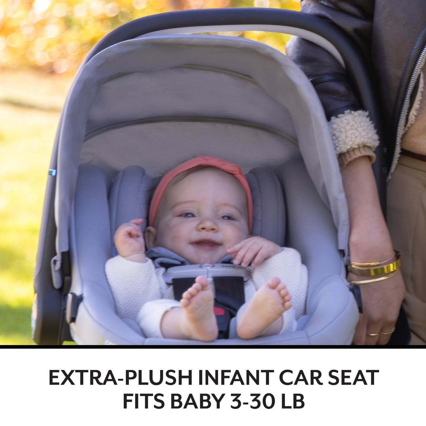 Evenflo Revolve180 Litemax Nxt Rotational Infant Car Seat With Sensorysoothe (Quartz)