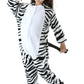 Atoz Onesie For Kids, Animal Pajamas Halloween Cosplay Costume For Girls Boys, Zebra 6-7Y